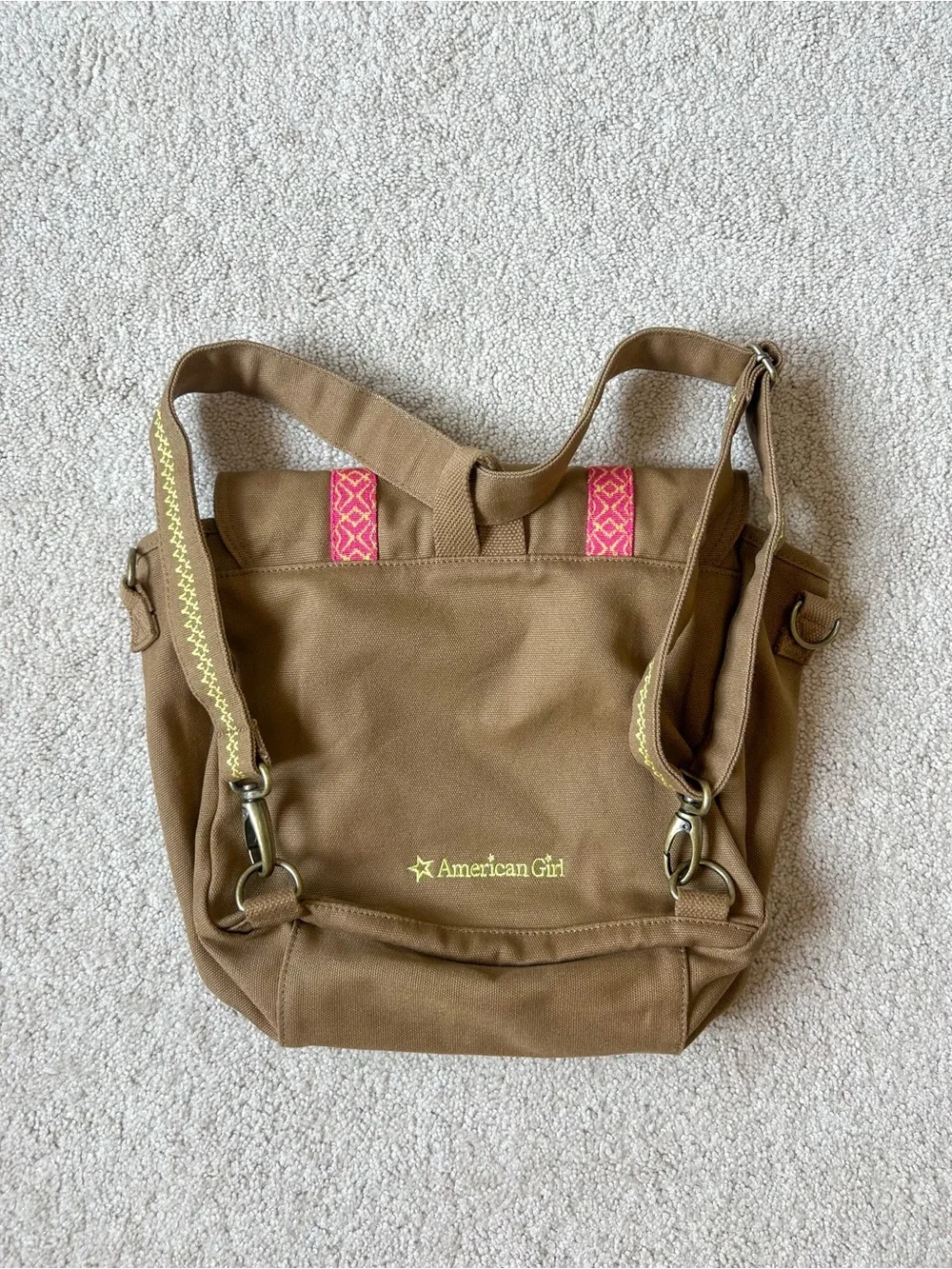 American Girl Leah Clark Messenger Bag